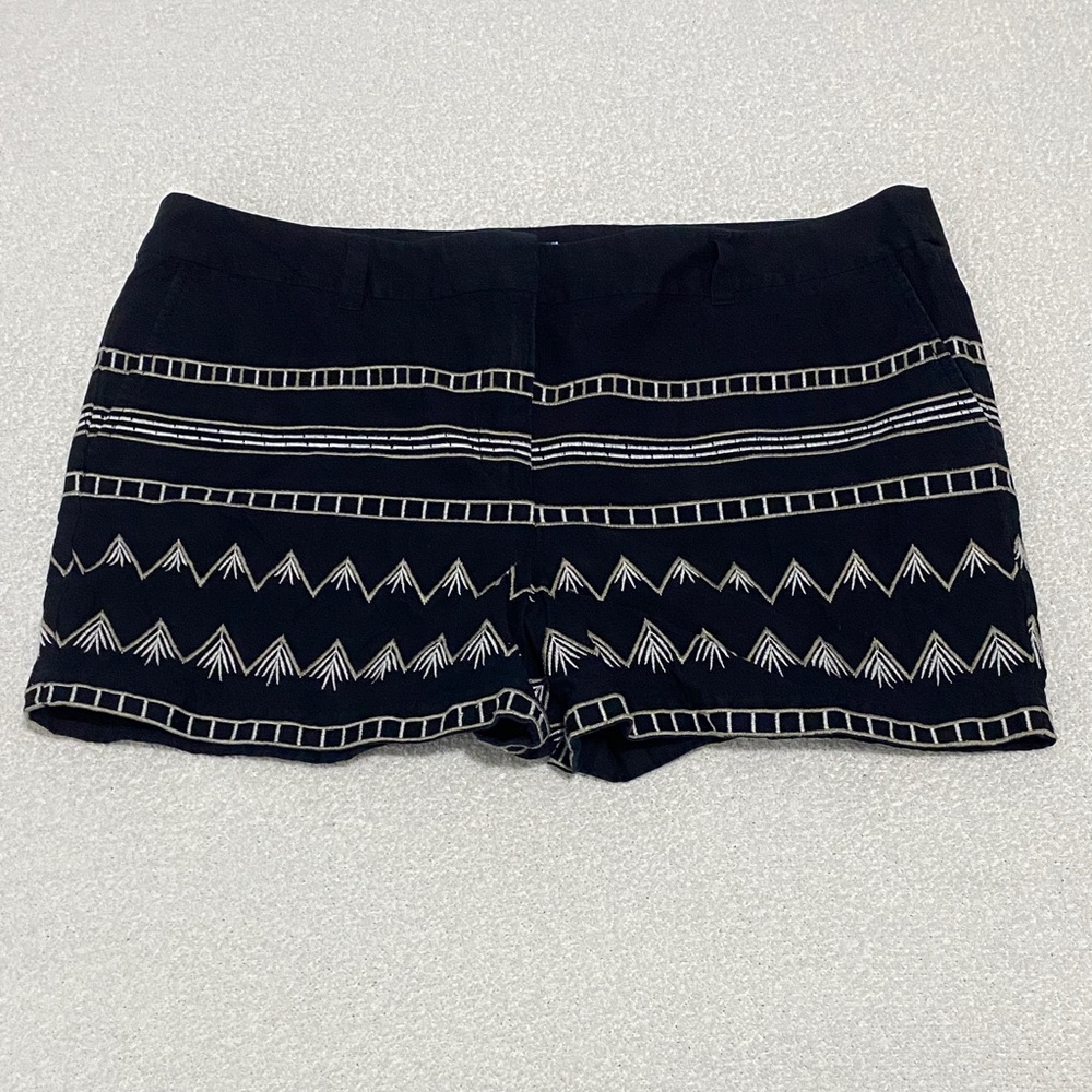 Loft Black Patterned Women Shorts